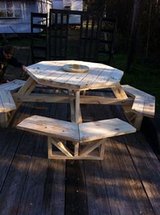 picnic table in Fort Polk, Louisiana